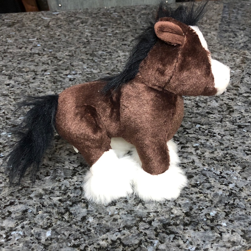 Ganz Webkinz Clydesdale Horse